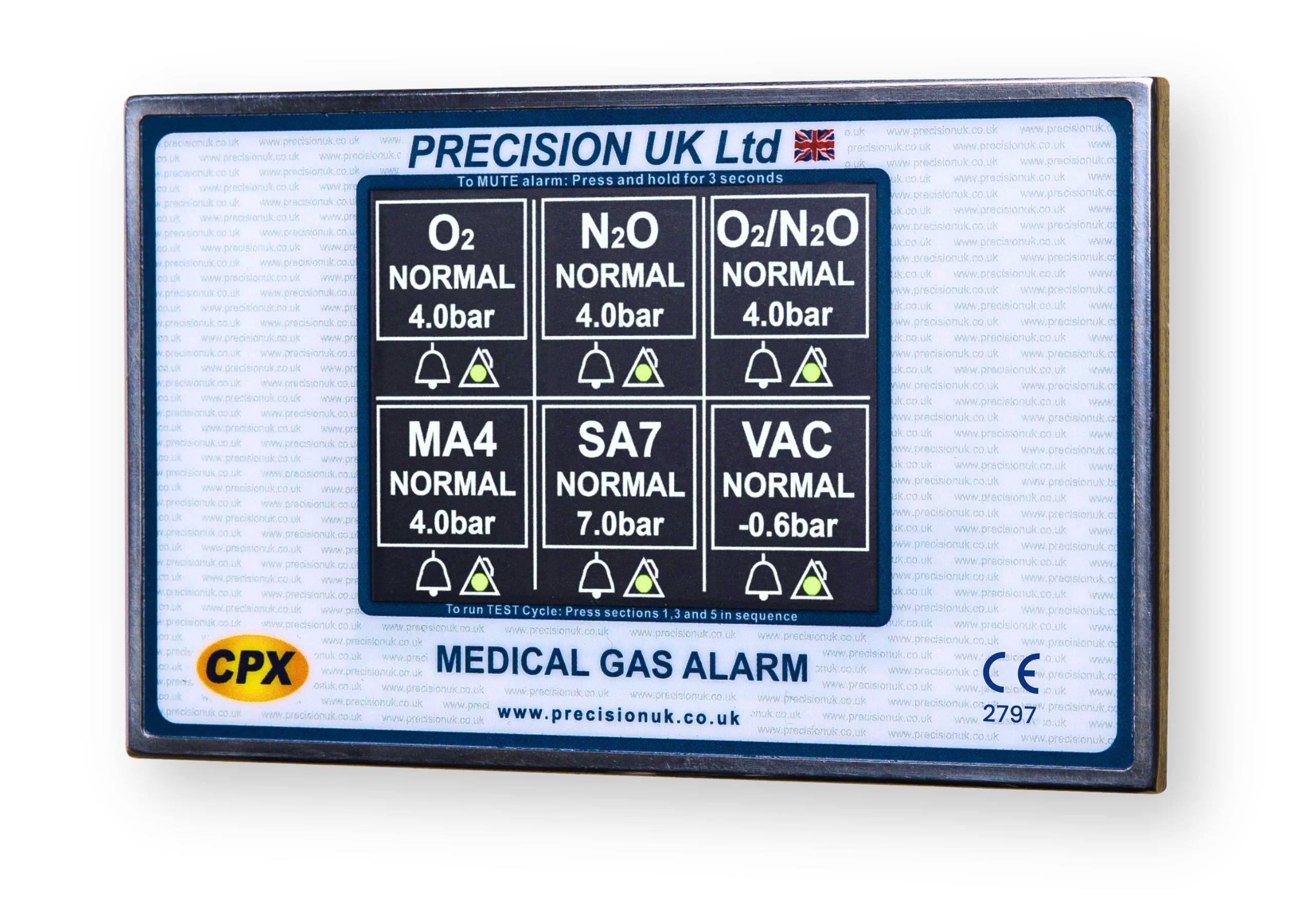 Bộ cảnh báo khu vực kỹ thuật số CPX của Precision UK